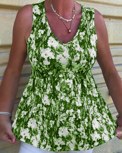 Linne™ | Sleeveless Top with Sexy Pattern