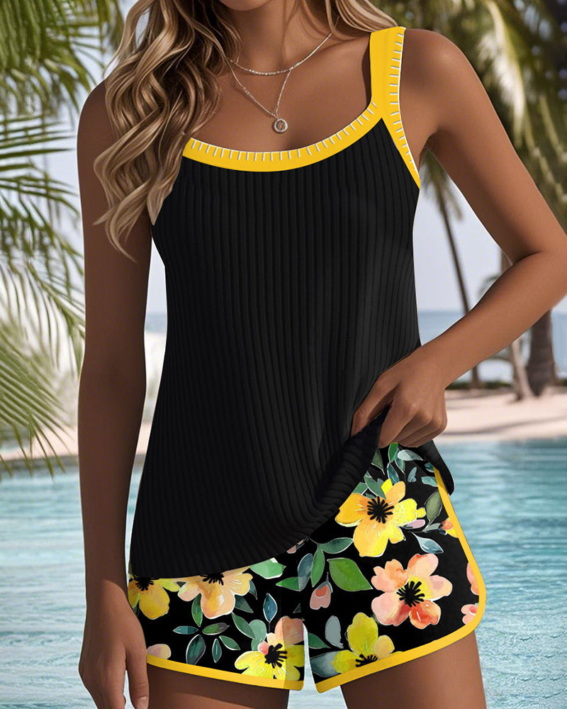 Marble® | Two-Piece Elegant Tankini Set