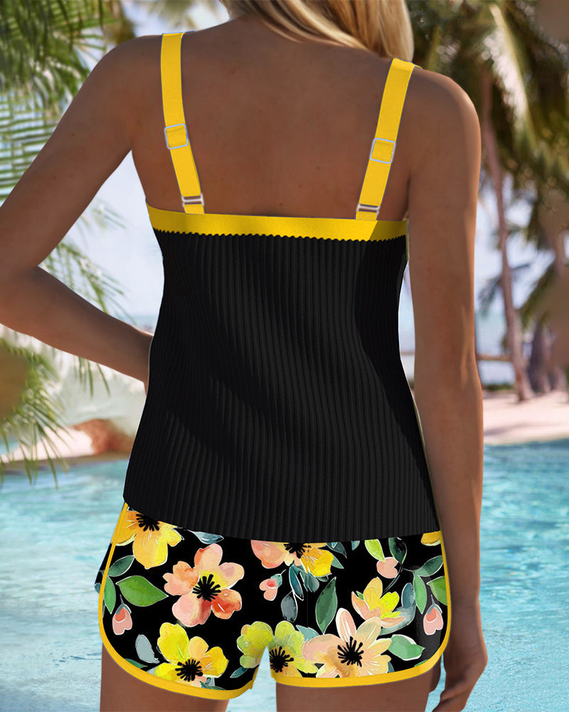 Marble® | Two-Piece Elegant Tankini Set