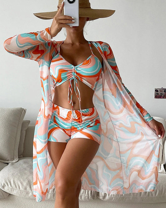 Marble® | 3-Piece Printed Bikini Set