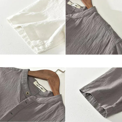 HeritageFit™ | Summer Linen Shirt – Premium Men’s Style