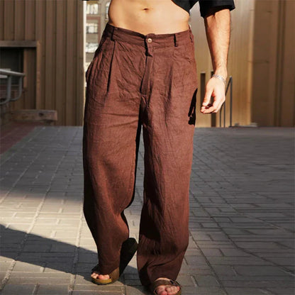 DARIO™ | Wide-Leg Linen Pants