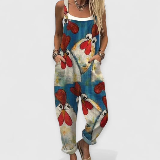 Alice | Vintage Wide-Leg Jumpsuit