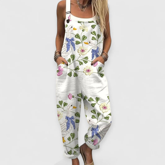 Jane | Floral Jumpsuit