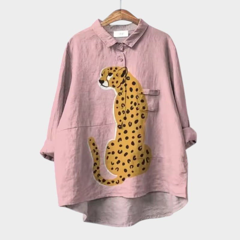 VIOLETTA™  | Oversized Floral Blouse